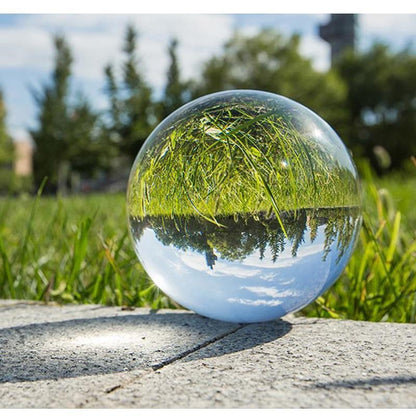 Clear Glass Crystal Ball for Photography