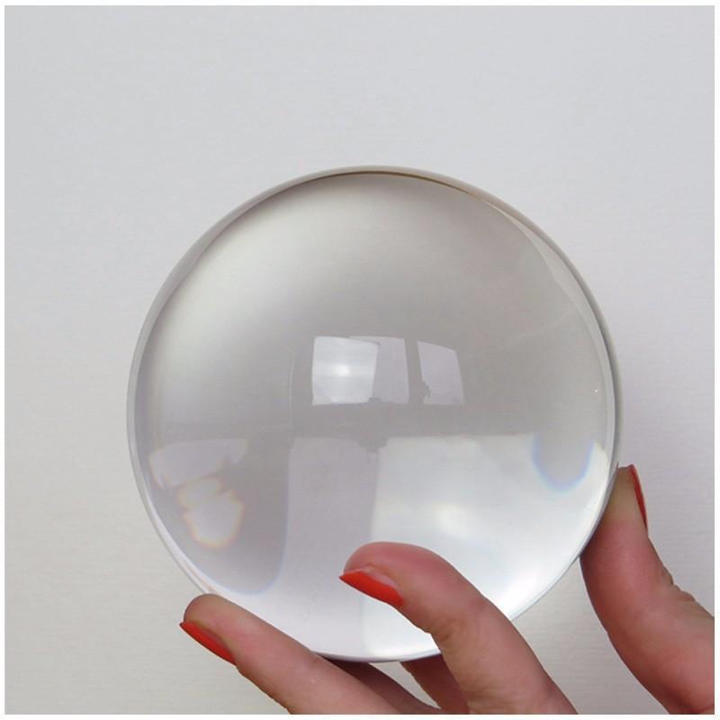 Clear Glass Crystal Ball for Photography