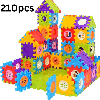Colorful Kids Window Stacking Blocks Set