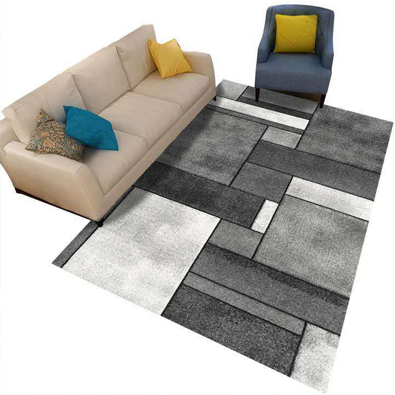 Stylish 3D Pattern Rug, Durable Polypropylene Floor Mat