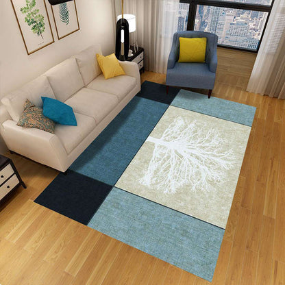 Stylish 3D Pattern Rug, Durable Polypropylene Floor Mat