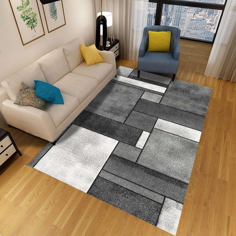 Stylish 3D Pattern Rug, Durable Polypropylene Floor Mat
