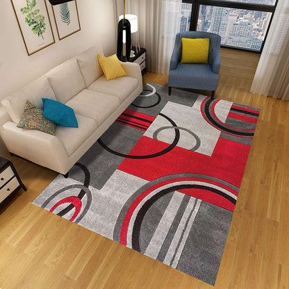 Stylish 3D Pattern Rug, Durable Polypropylene Floor Mat