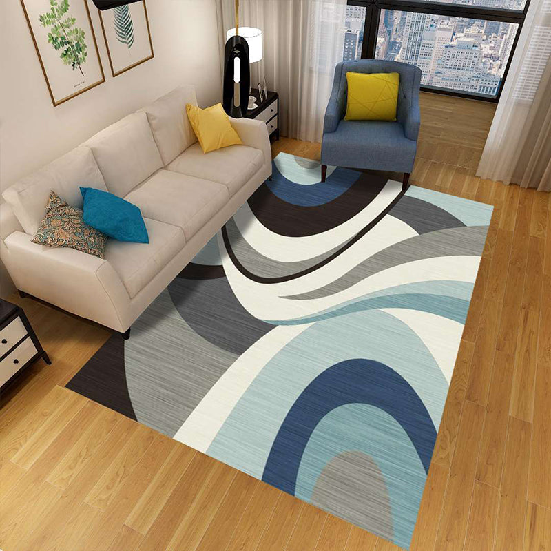 Stylish 3D Pattern Rug, Durable Polypropylene Floor Mat