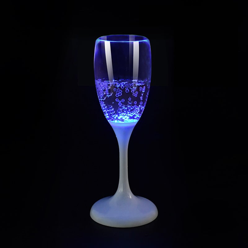 Colorful LED Wine Cups | 6 Color Changing Party Glasses