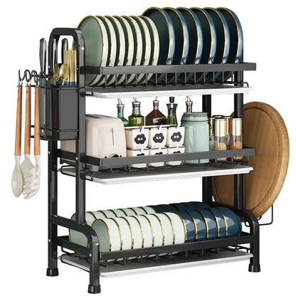 Organized Kitchen Storage Rack