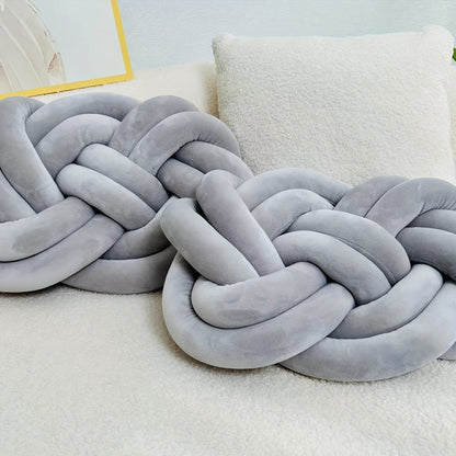 Soft Plush Pillow Set with 2 Decorative Cushions
