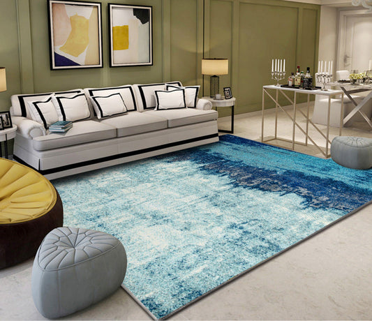 Vibrant Colorful Living Room Rug Non Slip Pet Friendly - Befez