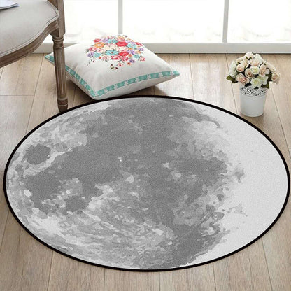 Colorful Galaxy Kids Rug Polyester Non-Slip Machine Washable Carpet
