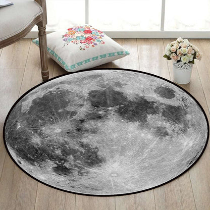Colorful Galaxy Kids Rug Polyester Non-Slip Machine Washable Carpet