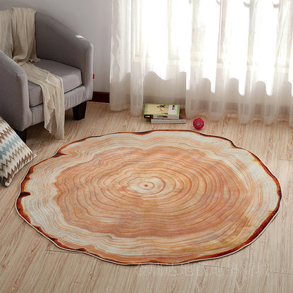 Colorful 3D Tree Print Non-Slip Living Room Carpet - Befez