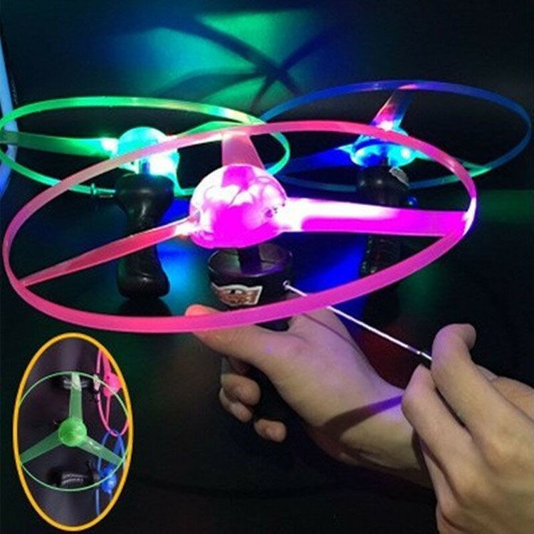 Colorful UFO Ceiling Decoration Toy