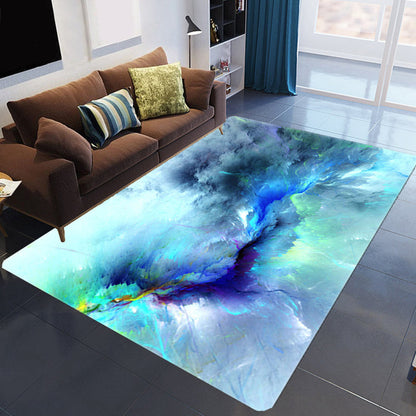 Colorful 3D Cloud Rug Soft Anti-Slip Living Room Mat