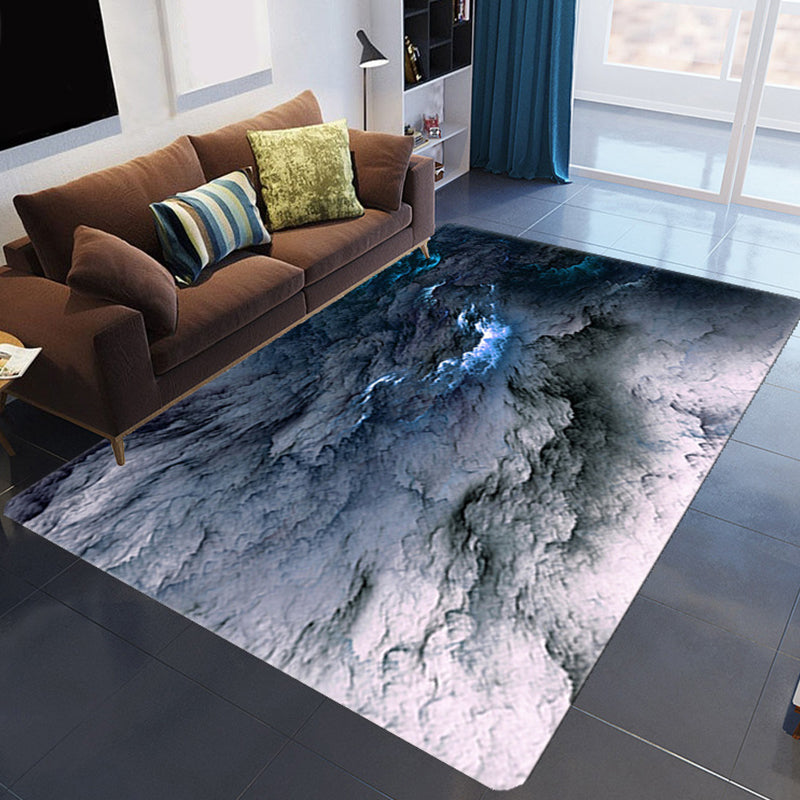 Colorful 3D Cloud Rug Soft Anti-Slip Living Room Mat