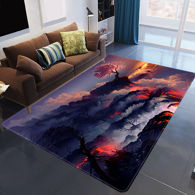 Colorful 3D Cloud Rug Soft Anti-Slip Living Room Mat