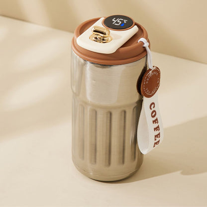 Insulated Stainless Steel Smart Coffee Mug 450ml