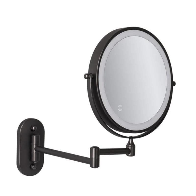 Compact LED Portable Makeup Mirror - 3 Color Lights