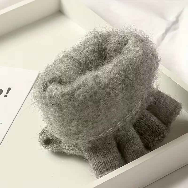 Befez | Men's Thermal Fingerless Gloves - Insulated and Cozy