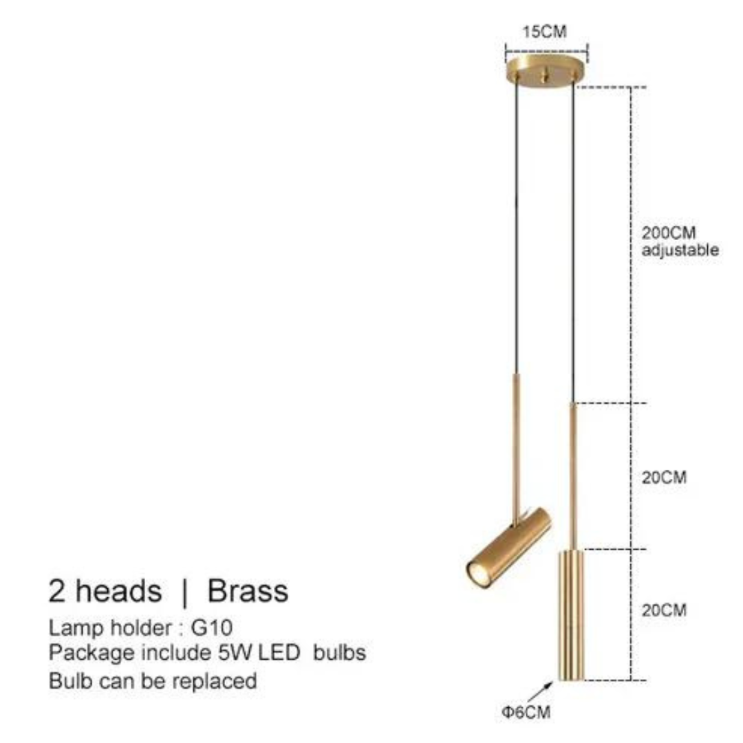 Stylish LED Hanging Lamp for Modern Bedrooms