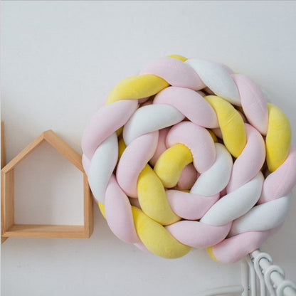 Soft Woven Baby Pillow for Nursery