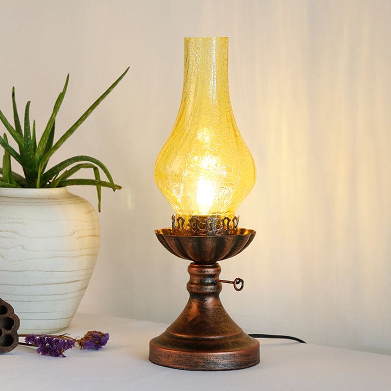 Vintage Style Glass Table Lamp