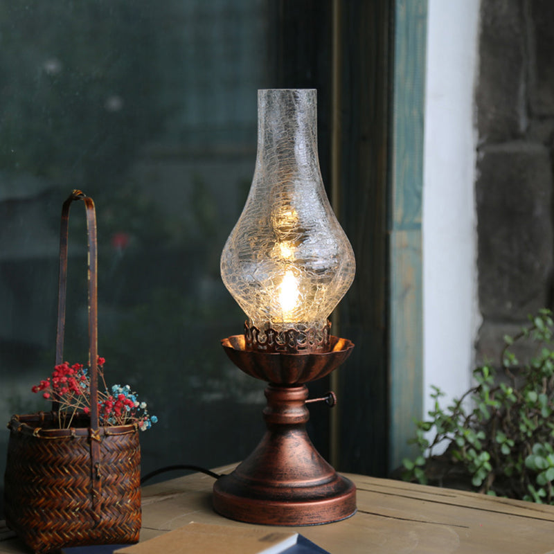 Vintage Style Glass Table Lamp