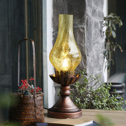 Vintage Style Glass Table Lamp