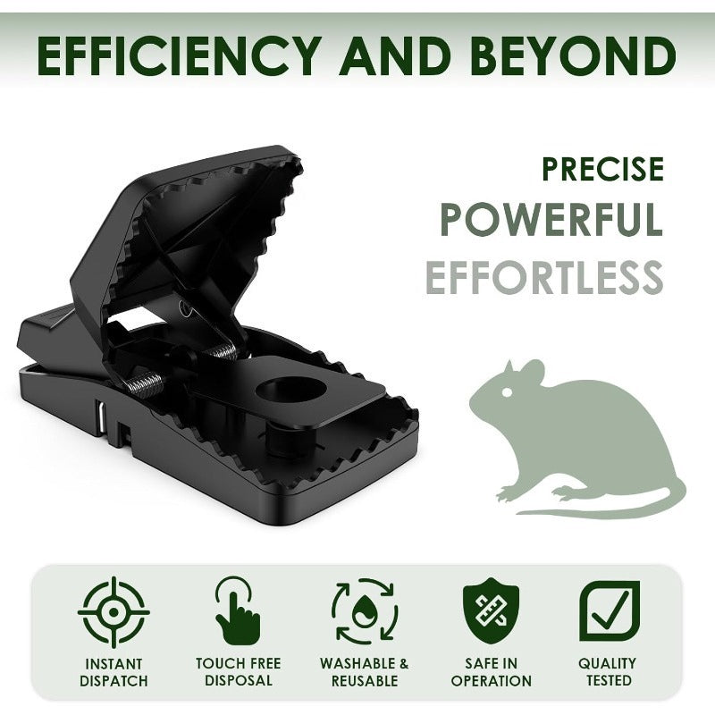 Powerful Humane Double Catch Mouse Trap