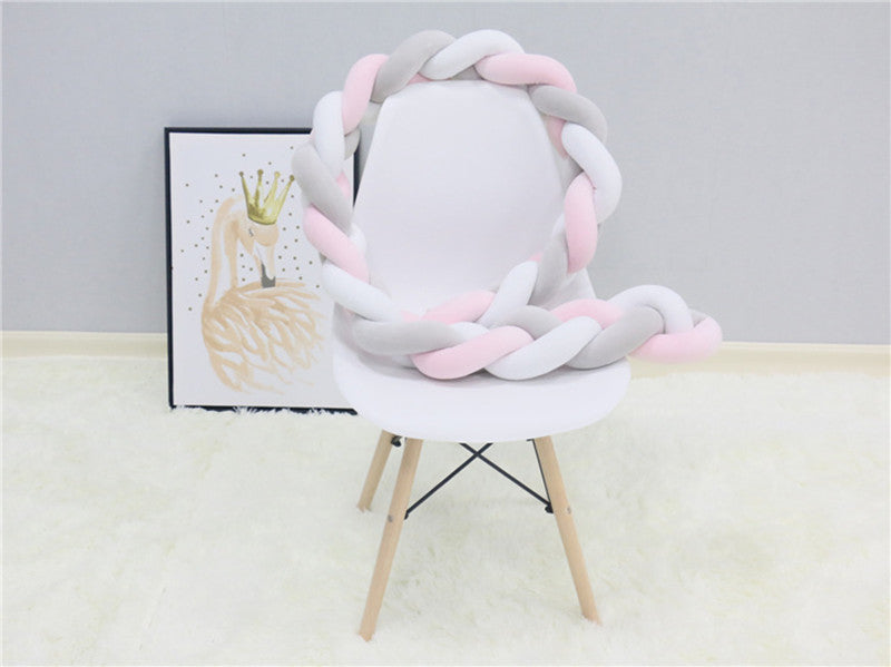 Soft Woven Baby Pillow for Nursery
