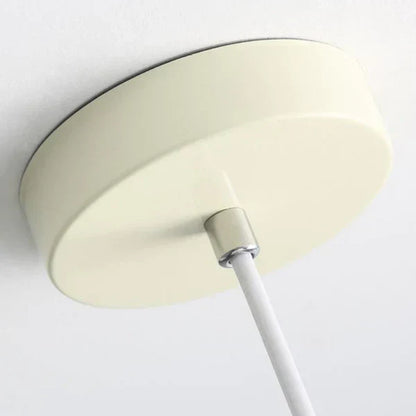 Soft Glow Cream Pendant Light