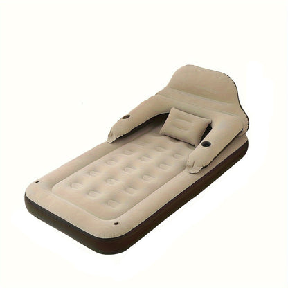 Premium Inflatable Mattress with Lumbar Support