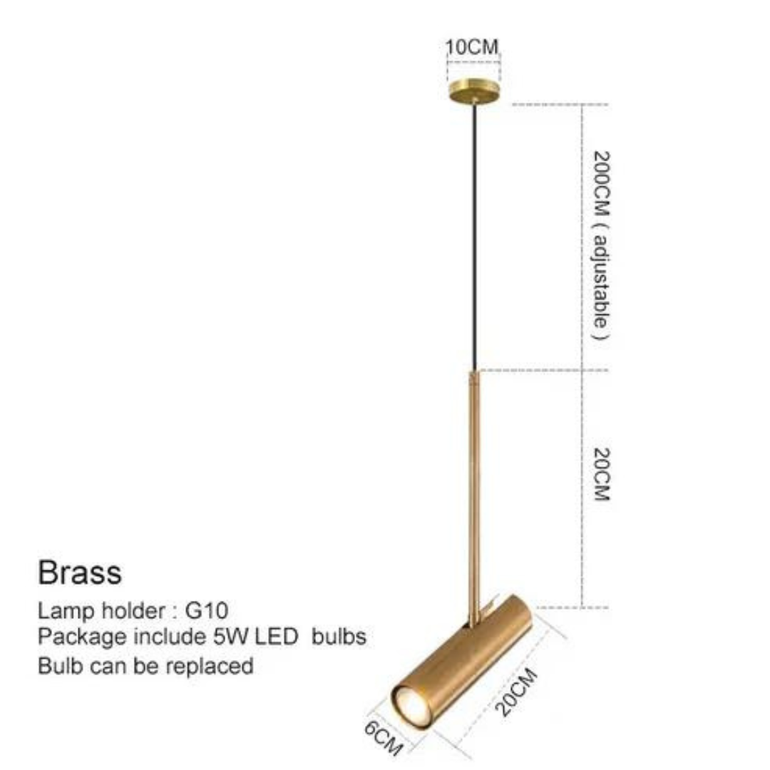 Stylish LED Hanging Lamp for Modern Bedrooms