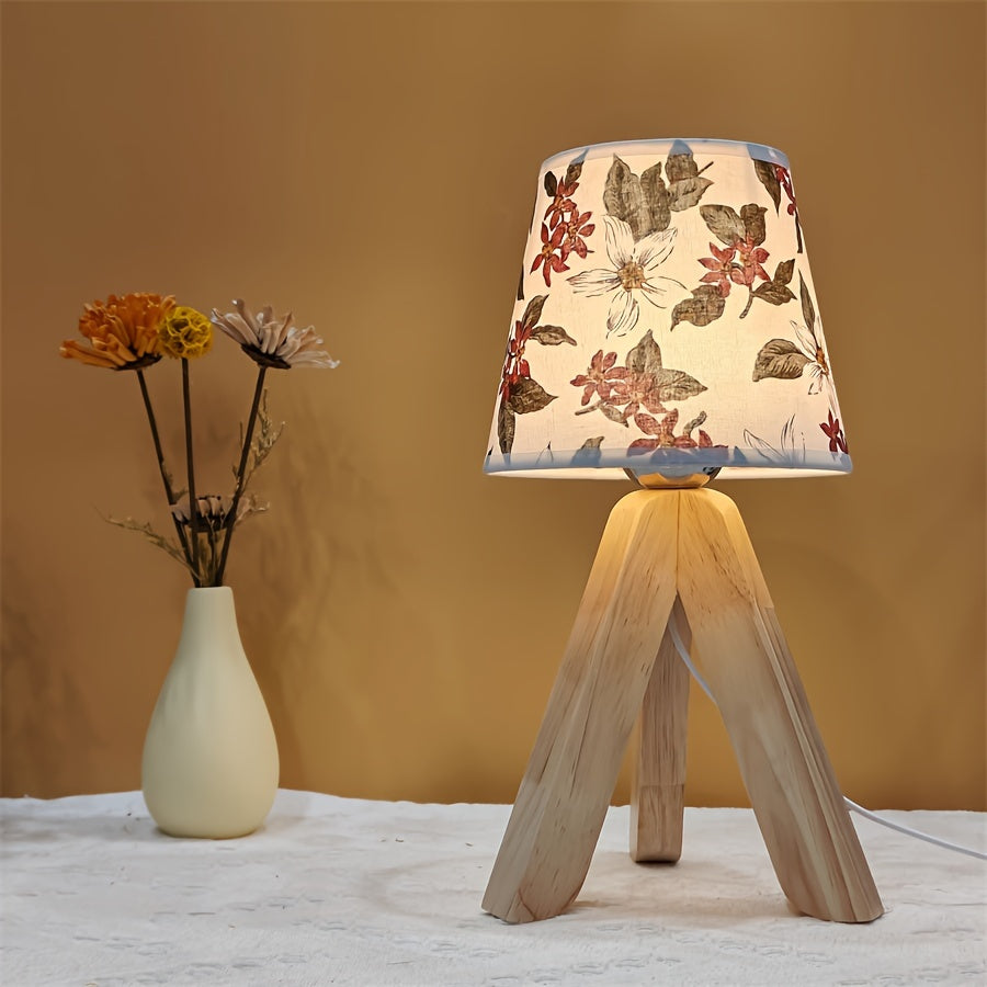 Beautiful Wooden LED Desk Lamp