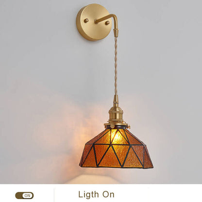 Calming Ocean Wave Glass Wall Light