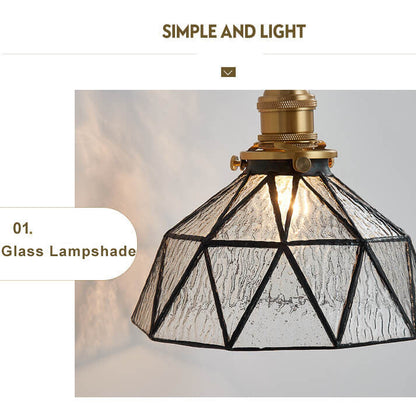 Calming Ocean Wave Glass Wall Light