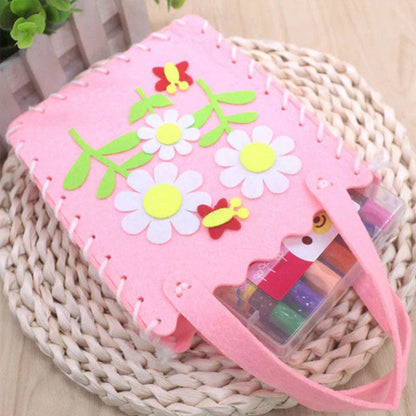 Colorful Handmade School Backpack