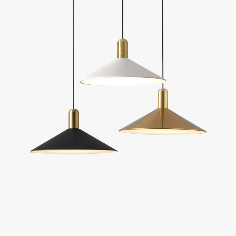 Stylish Contemporary Cone Shaped LED Light Fixture