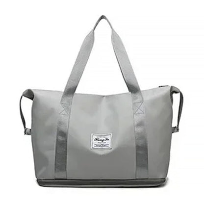 Spacious Dual Compartment Water Resistant Travel Bag