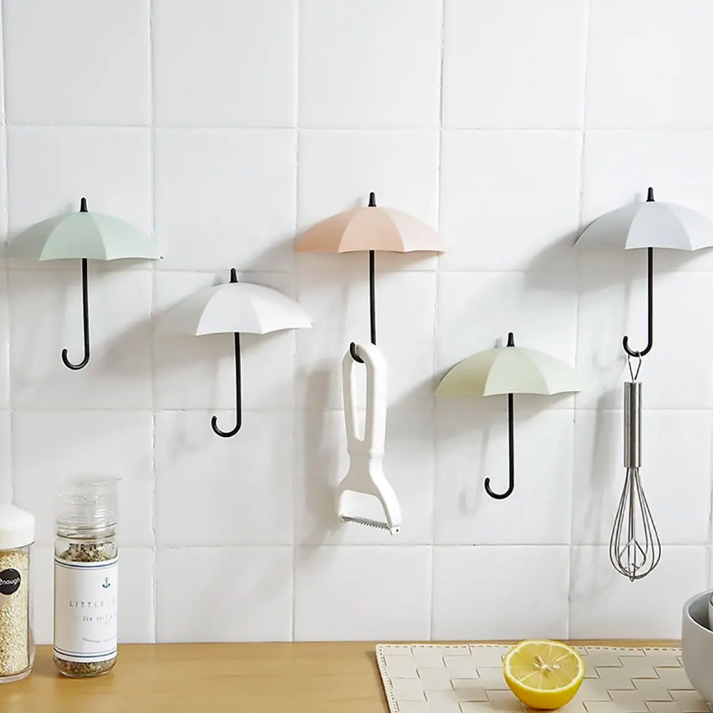 Space Saving Umbrella Wall Mount Hooks