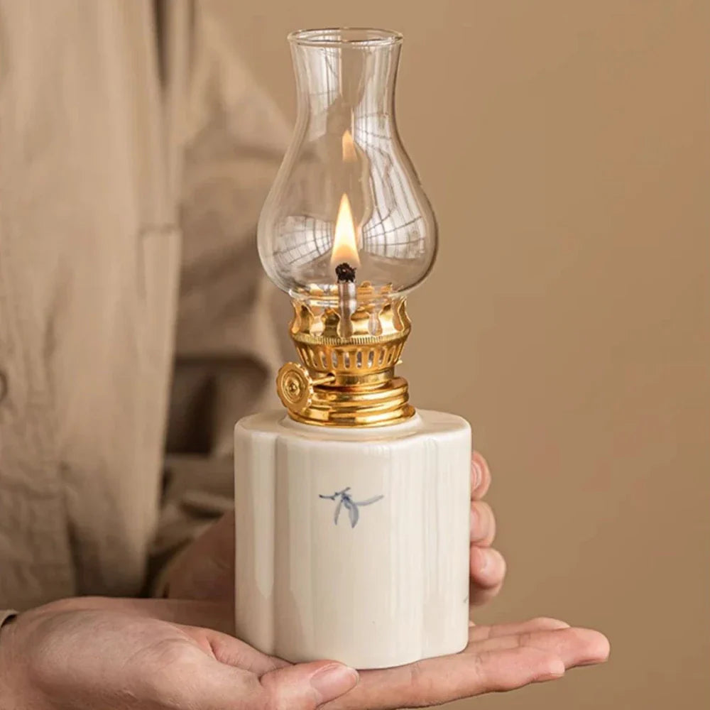 Classic Bronze Table Lantern