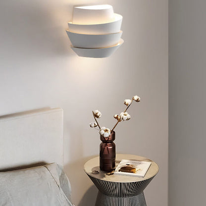 Contemporary Iron Double Head Wall Light
