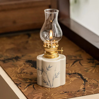 Classic Bronze Table Lantern