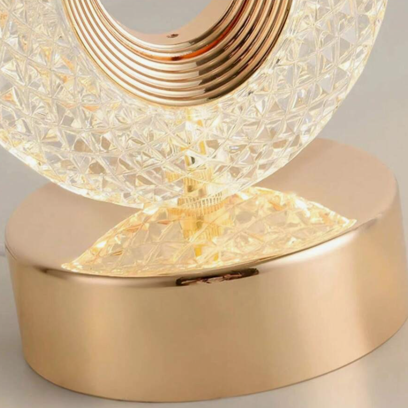 Luxury Glass Table Lamp