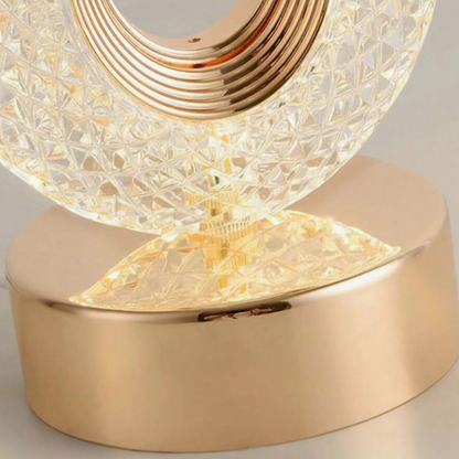 Luxury Glass Table Lamp