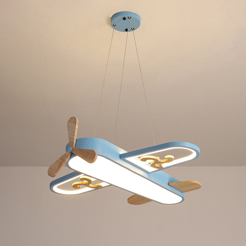 Fun Airplane LED Ceiling Light for Children