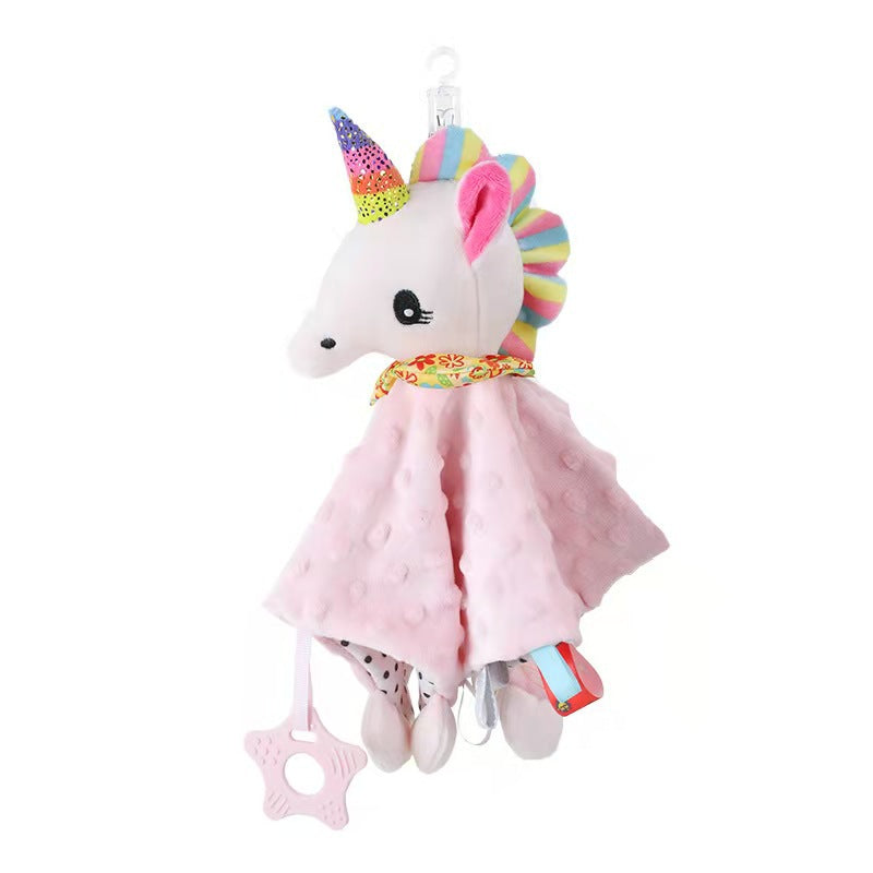 Soft Baby Toy Blanket with Rattle - Befez