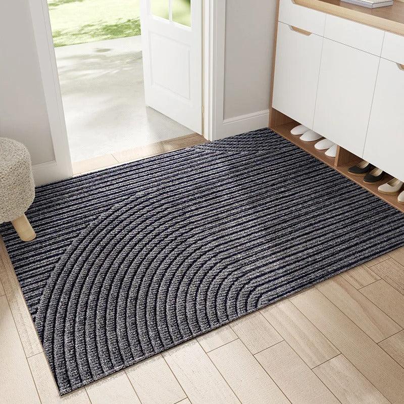 Premium PVC Entrance Mat with Non Slip & Dirt Trapper