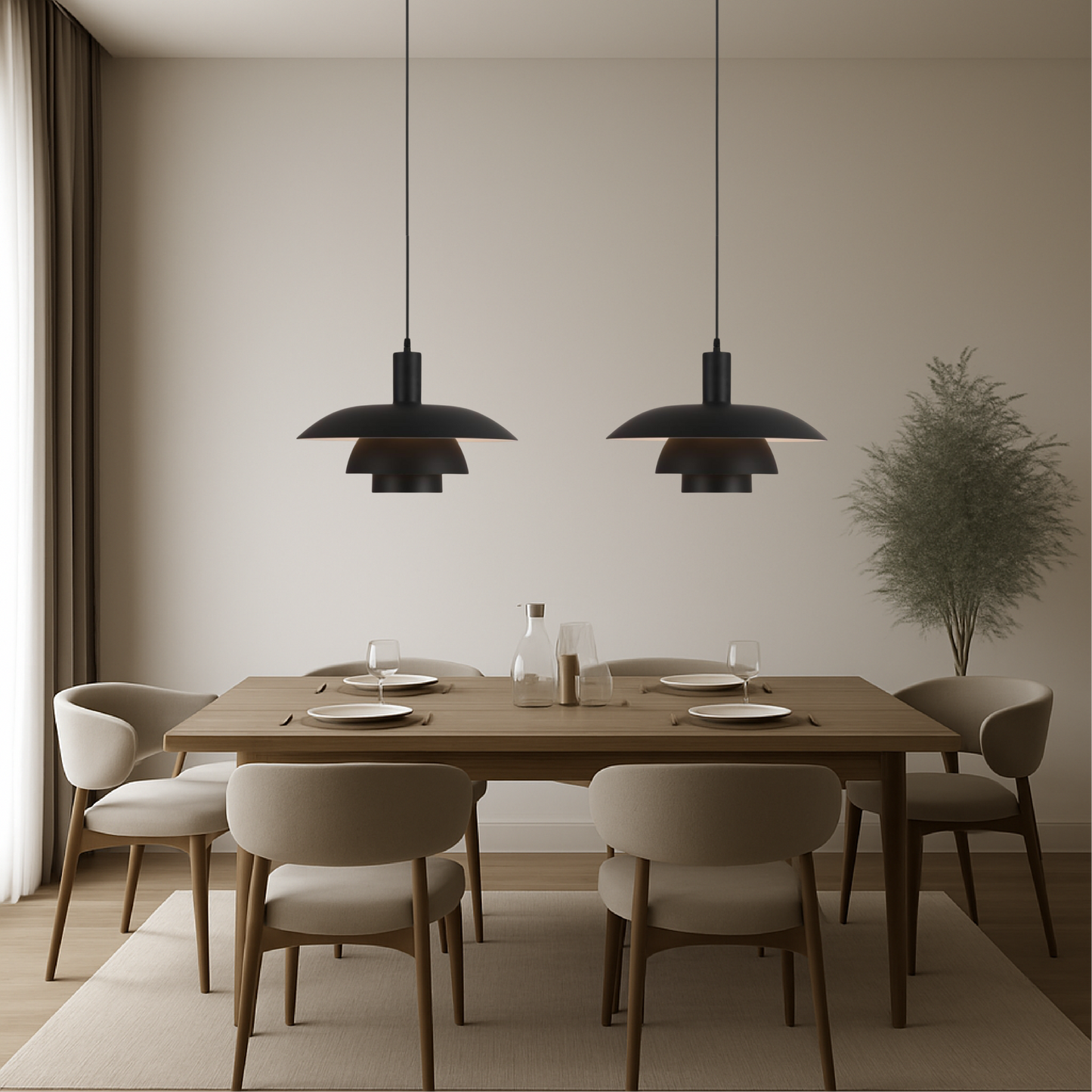 Classic Scandinavian Hanging Light