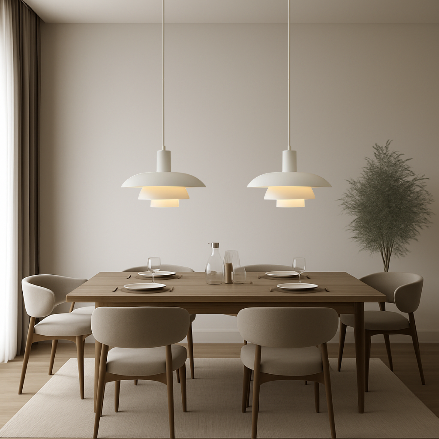 Classic Scandinavian Hanging Light