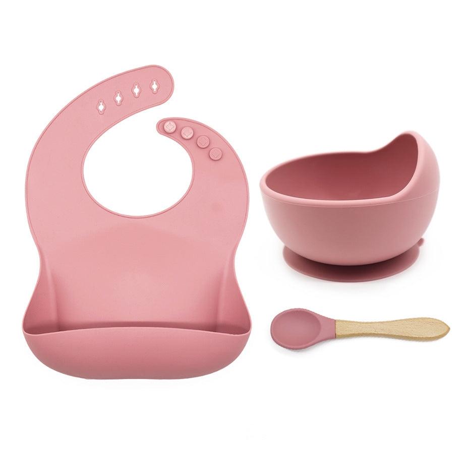 Soft Baby Silicone Feeding Set